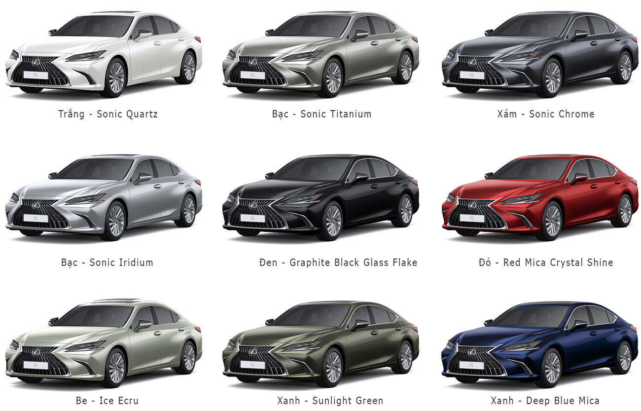 Bảng Gi&aacute; Xe Lexus Việt Nam 2025