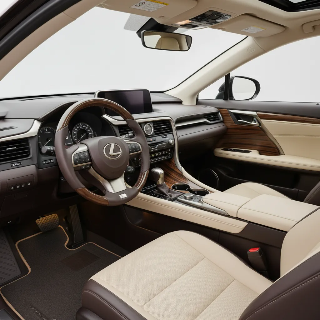 Nội thất tinh xảo của Lexus l&agrave; sự kết hợp ho&agrave;n hảo giữa c&ocirc;ng nghệ v&agrave; nghệ thuật thủ c&ocirc;ng