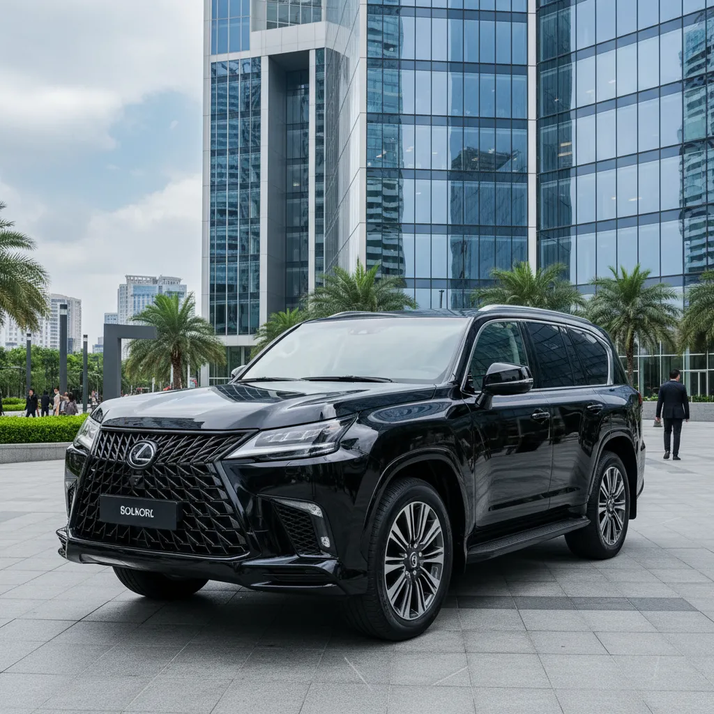 Vẻ đẹp uy nghi và quyền lực của Lexus LX600 thế hệ mới
