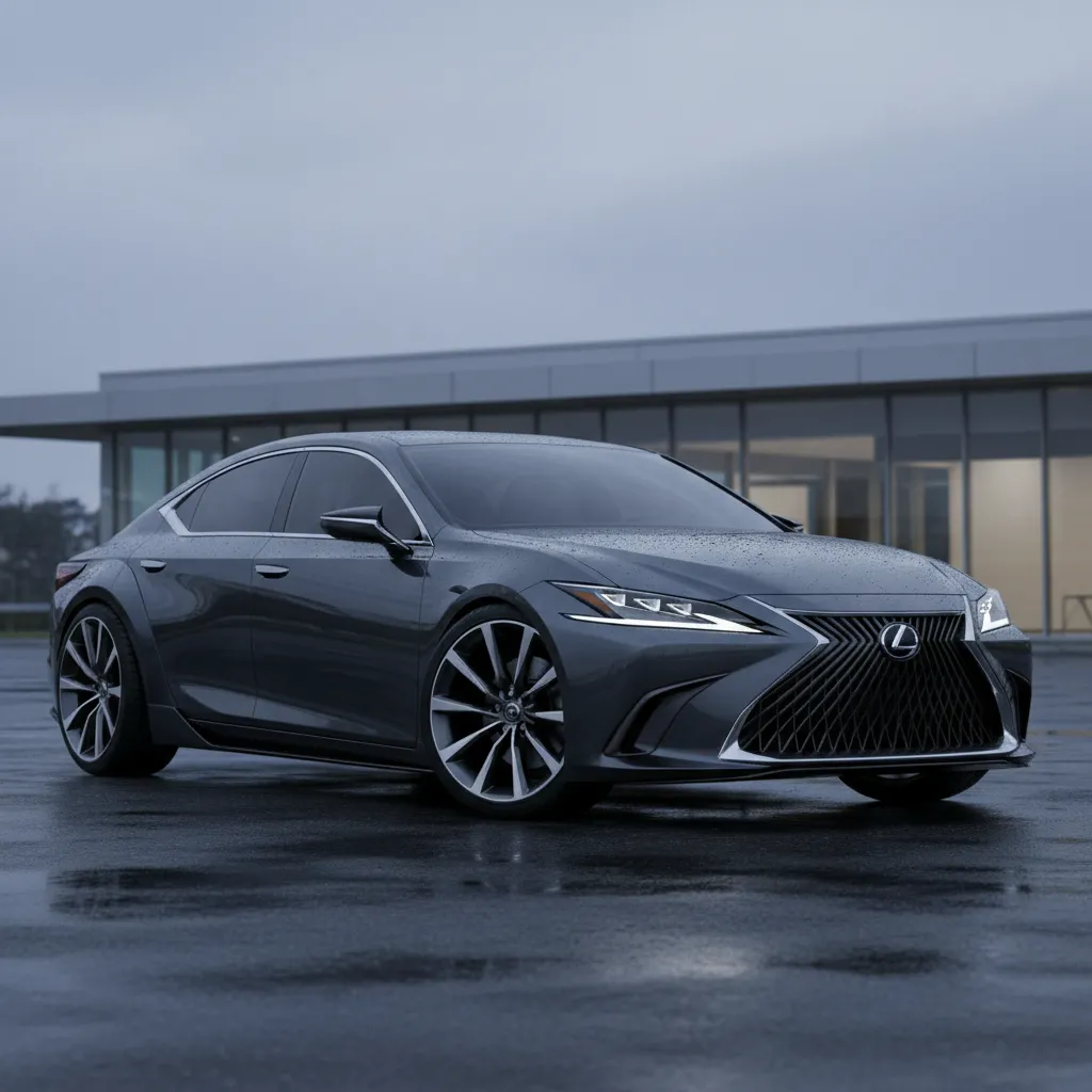 Ngoại thất Lexus ES250 2026 dự kiến mang vẻ đẹp sắc sảo hiện đại v&agrave; đầy cuốn h&uacute;t