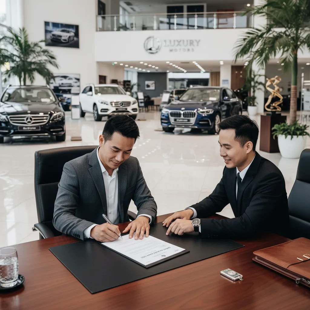 Chuẩn bị hồ sơ đầy đủ l&agrave; bước đầu ti&ecirc;n để sở hữu Lexus ES250 2026
