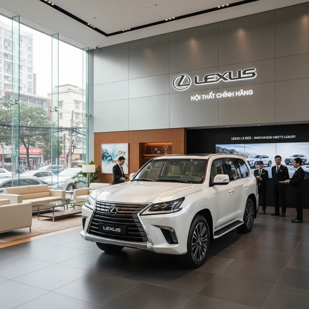 Đại l&yacute; B&aacute;n Xe Lexus LX600 ở đ&acirc;u