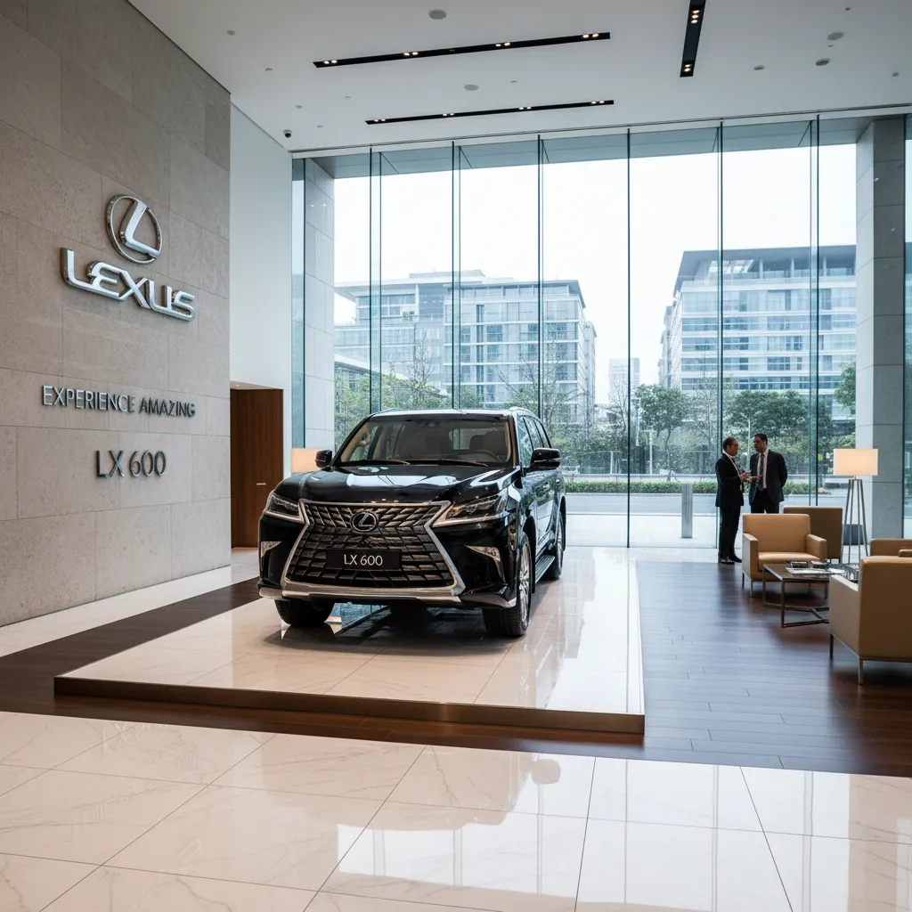 Đại l&yacute; B&aacute;n Xe Lexus LX600 ở đ&acirc;u