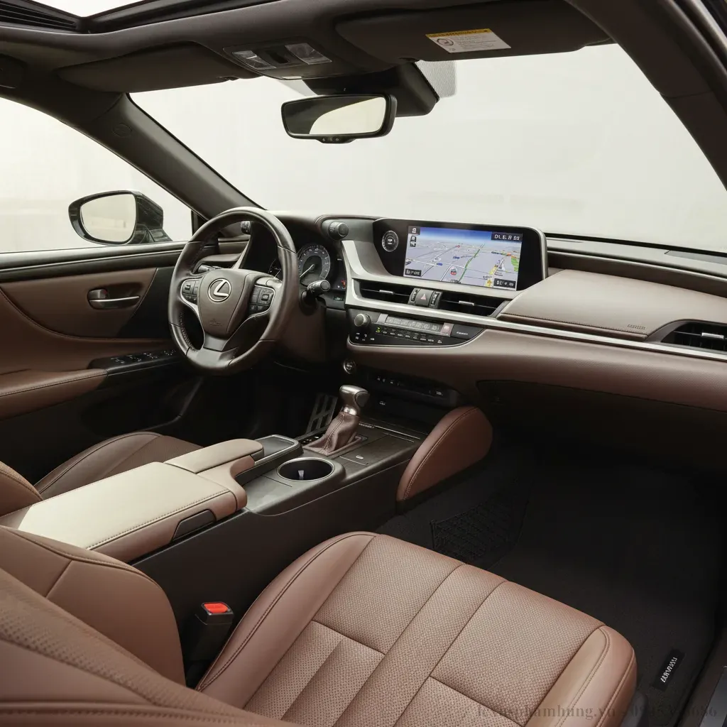 Kh&ocirc;ng gian nội thất tinh tế v&agrave; tiện nghi của Lexus ES 250 nơi c&ocirc;ng nghệ v&agrave; sự sang trọng h&ograve;a quyện