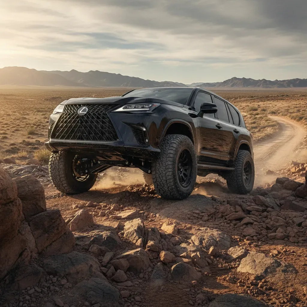 Hiệu suất vượt trội của Lexus LX600 2026 tr&ecirc;n mọi địa h&igrave;nh
