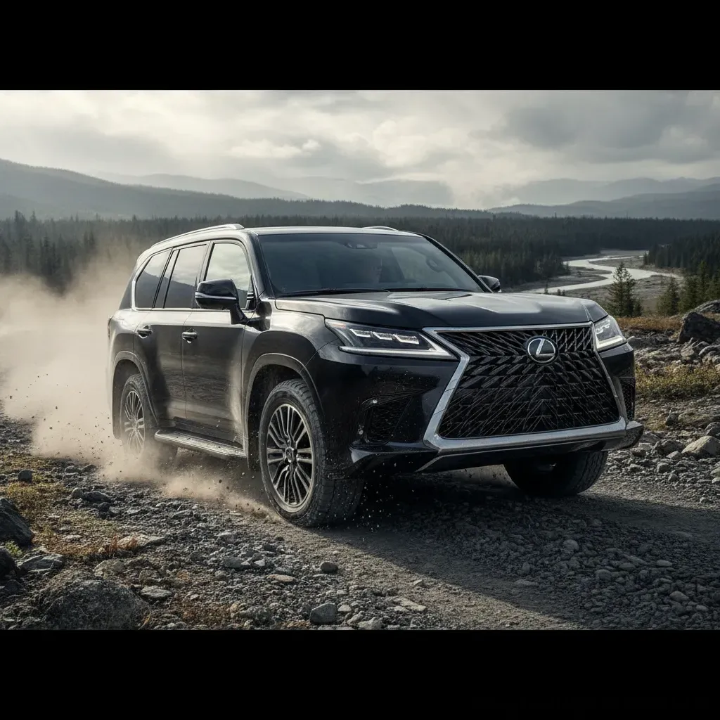 Lexus LX600 2026 thể hiện sức mạnh vượt trội v&agrave; khả năng chinh phục mọi địa h&igrave;nh