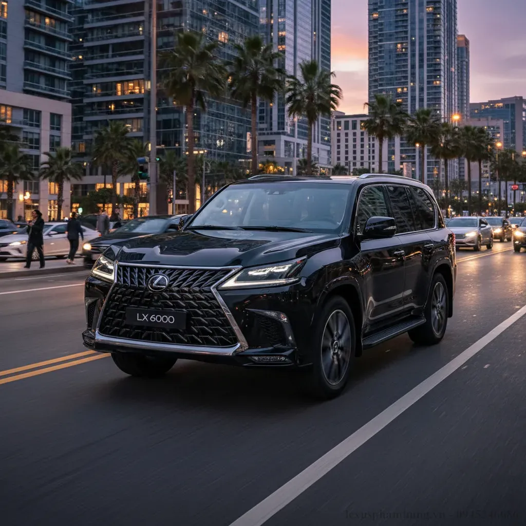 Lexus LX600 2026 với thiết kế ngoại thất đẳng cấp v&agrave; uy nghi