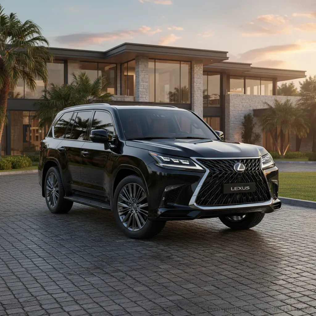 Lexus LX600 2026 với thiết kế ngoại thất đẳng cấp và uy nghi