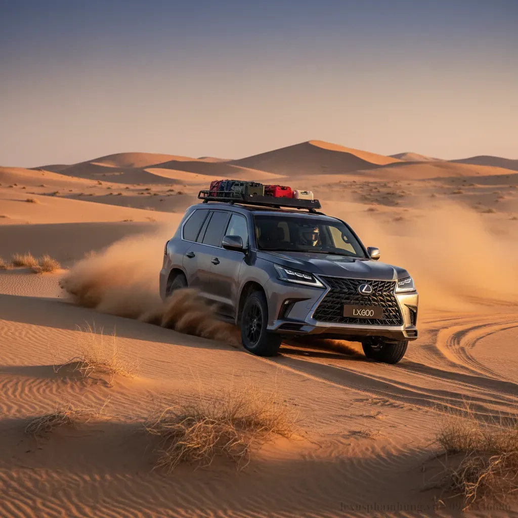 Lexus LX600 2026 thể hiện sức mạnh vượt trội tr&ecirc;n mọi địa h&igrave;nh