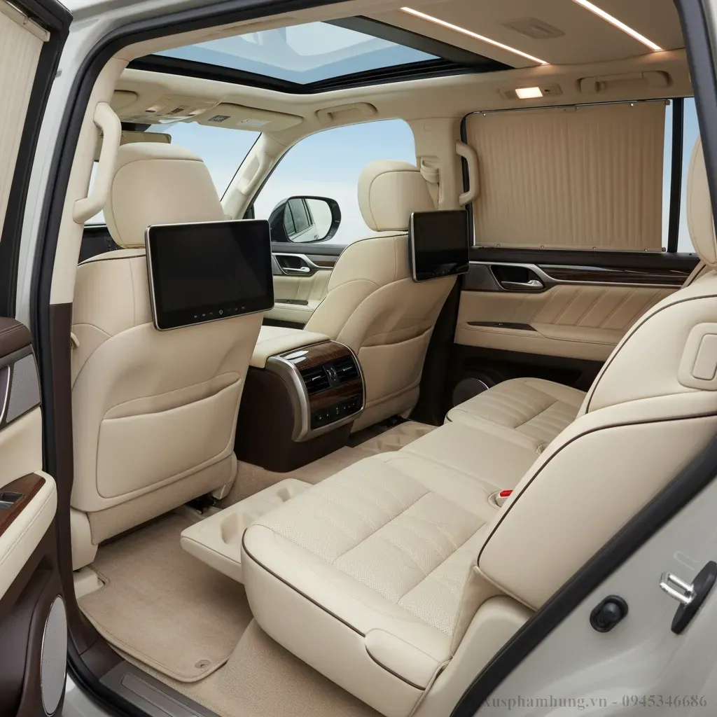 Khoang h&agrave;nh kh&aacute;ch VIP  Nơi sự sang trọng v&agrave; tiện nghi đạt đến đỉnh cao