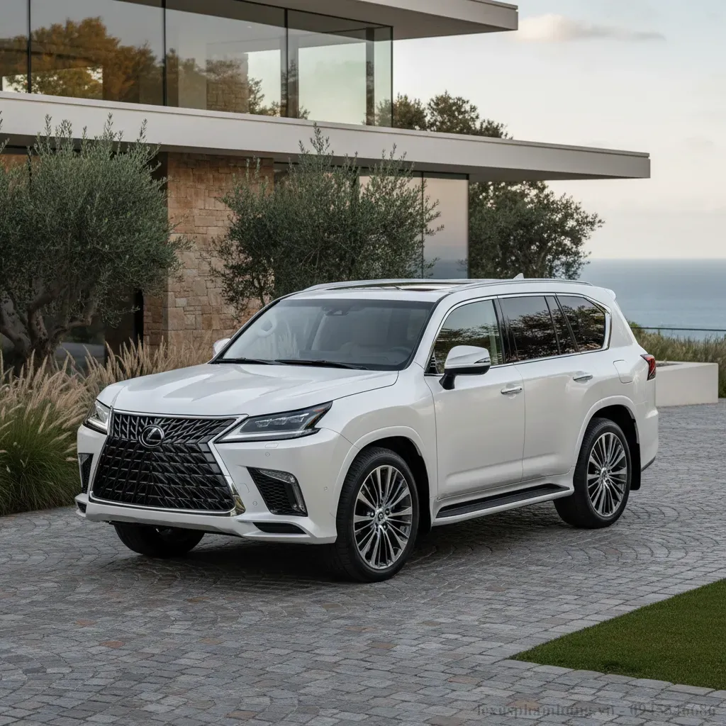 Lexus LX600 2026 với thiết kế ngoại thất tinh tế v&agrave; uy nghi
