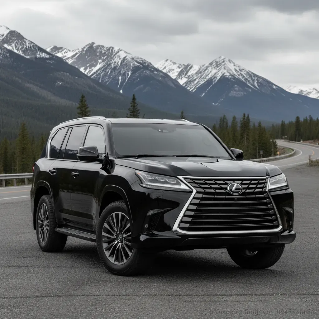 Thiết kế ngoại thất uy lực v&agrave; sang trọng của Lexus LX600 2026
