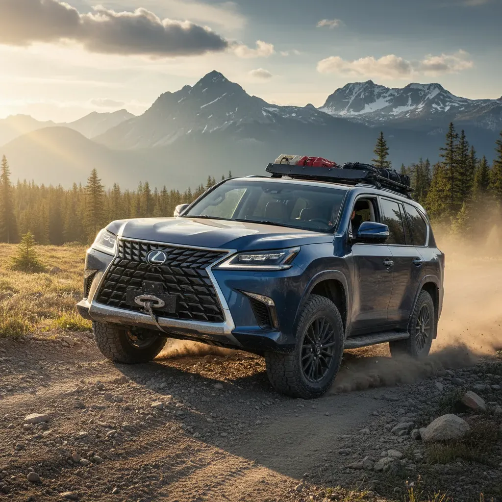Lexus LX600 2026 tự tin chinh phục mọi địa h&igrave;nh