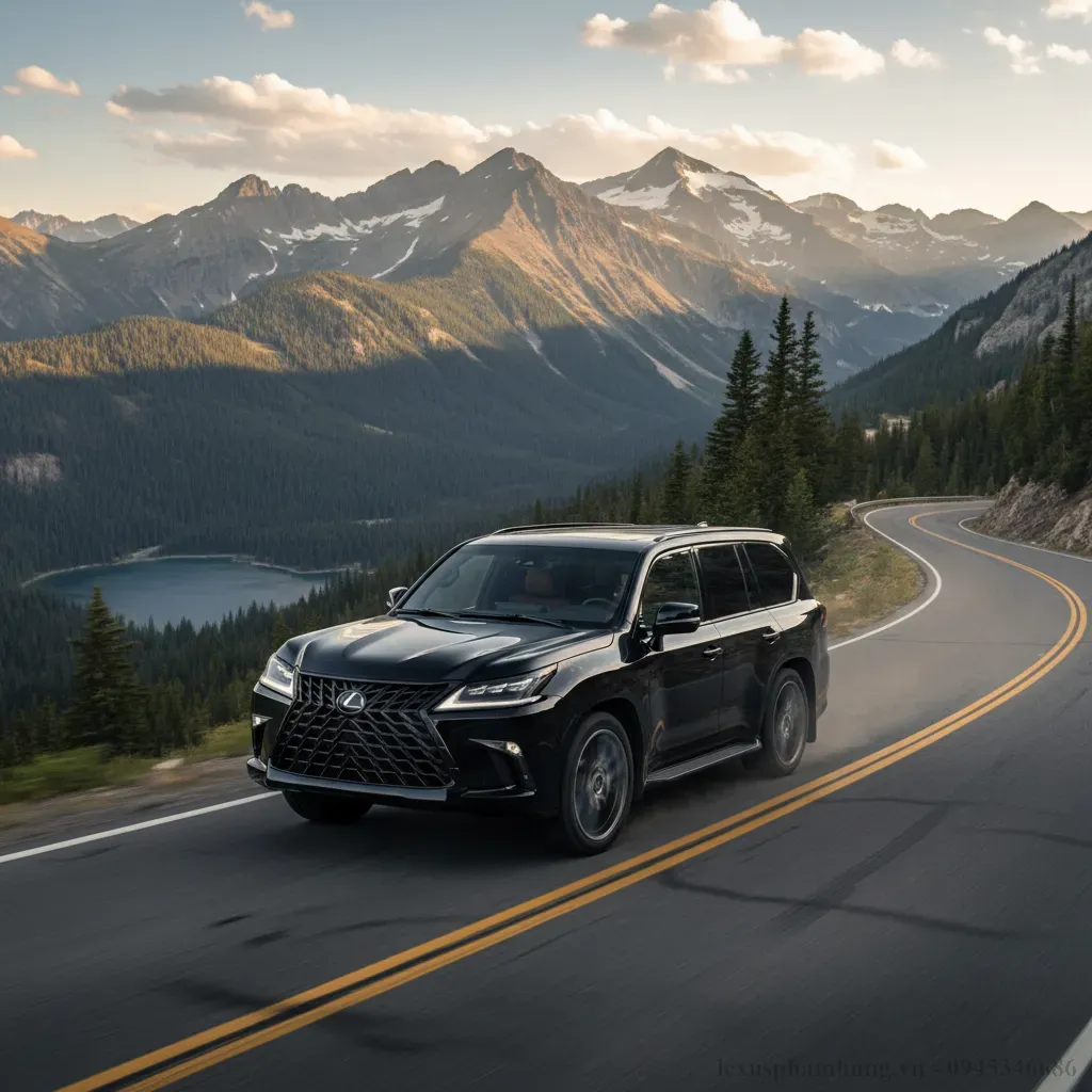 Lexus LX600 2026 thể hiện sự sang trọng v&agrave; mạnh mẽ tr&ecirc;n mọi cung đường