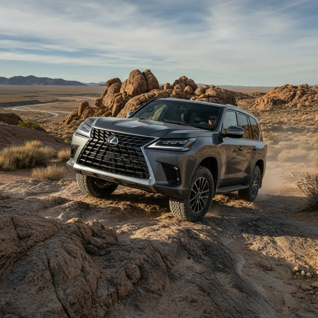 Lexus LX600 2026 tự tin chinh phục mọi thử th&aacute;ch offroad