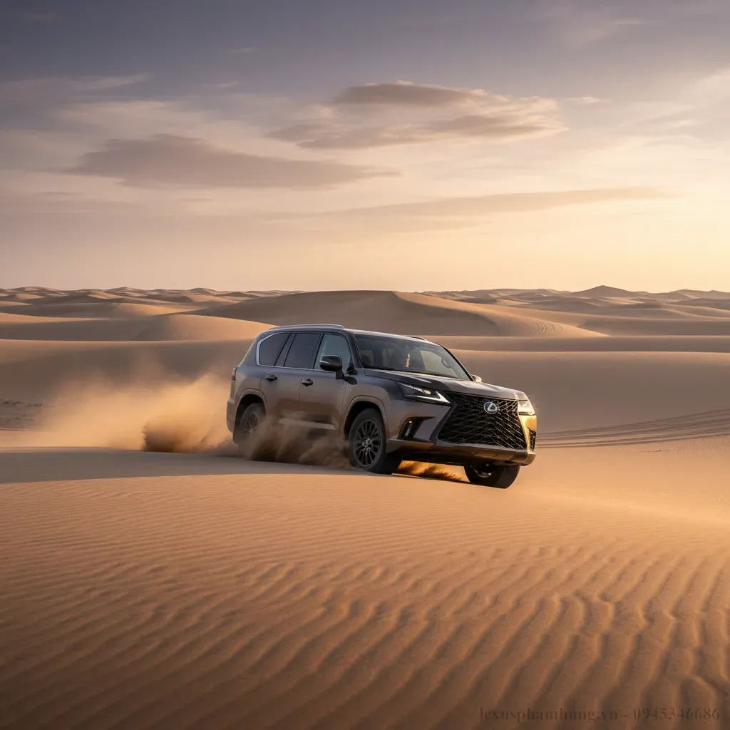 Lexus LX600 2026 chinh phục mọi địa h&igrave;nh với sức mạnh vượt trội