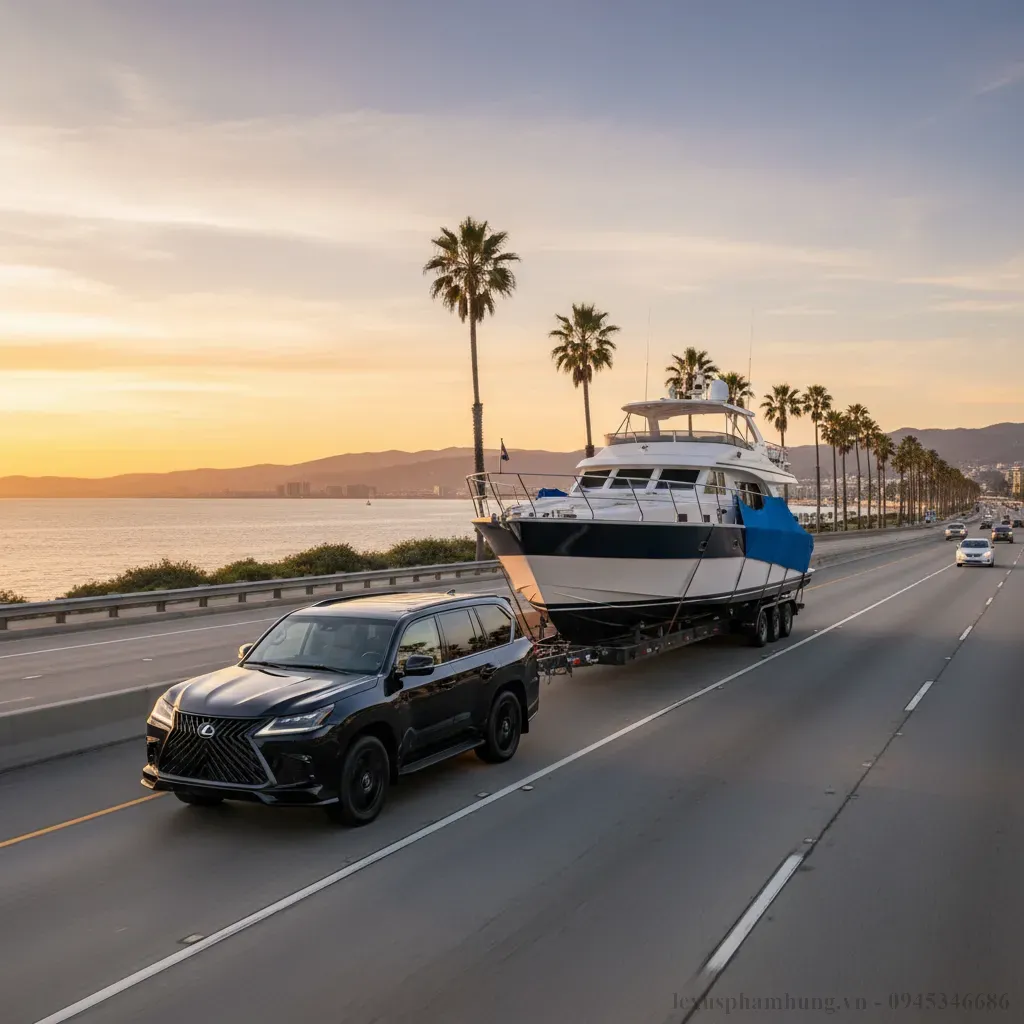 Lexus LX600 2026 với khả năng k&eacute;o vượt trội sẵn s&agrave;ng cho mọi cuộc phi&ecirc;u lưu