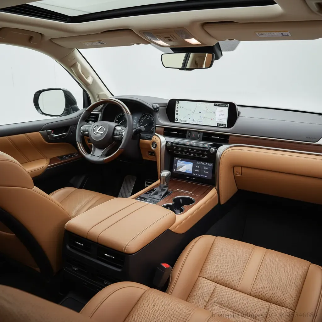 Nội thất Lexus LX600 2026 Sự kết hợp ho&agrave;n hảo giữa c&ocirc;ng nghệ v&agrave; sự sang trọng