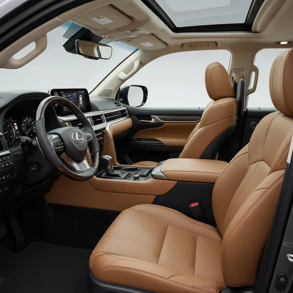 Nội thất Lexus LX600 2026  Sự kết hợp ho&agrave;n hảo giữa sang trọng v&agrave; c&ocirc;ng nghệ
