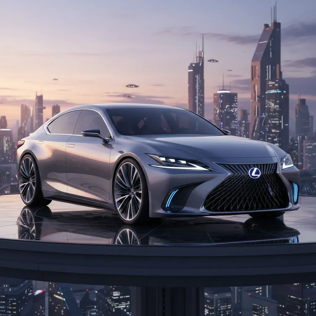 H&igrave;nh ảnh minh họa Lexus ES 2026 với ng&ocirc;n ngữ thiết kế tương lai