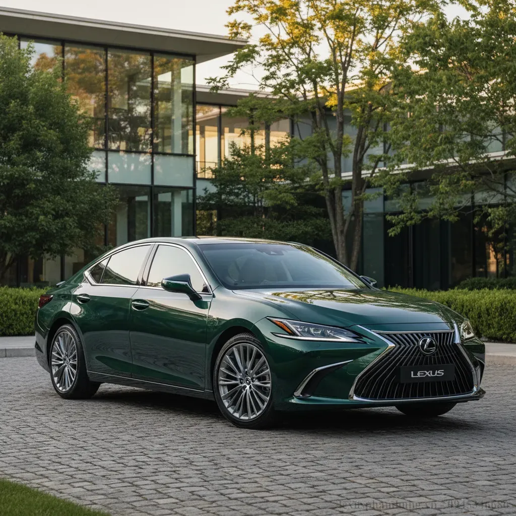 H&igrave;nh ảnh minh họa Lexus ES 2026 với thiết kế ngoại thất tinh tế v&agrave; hiện đại