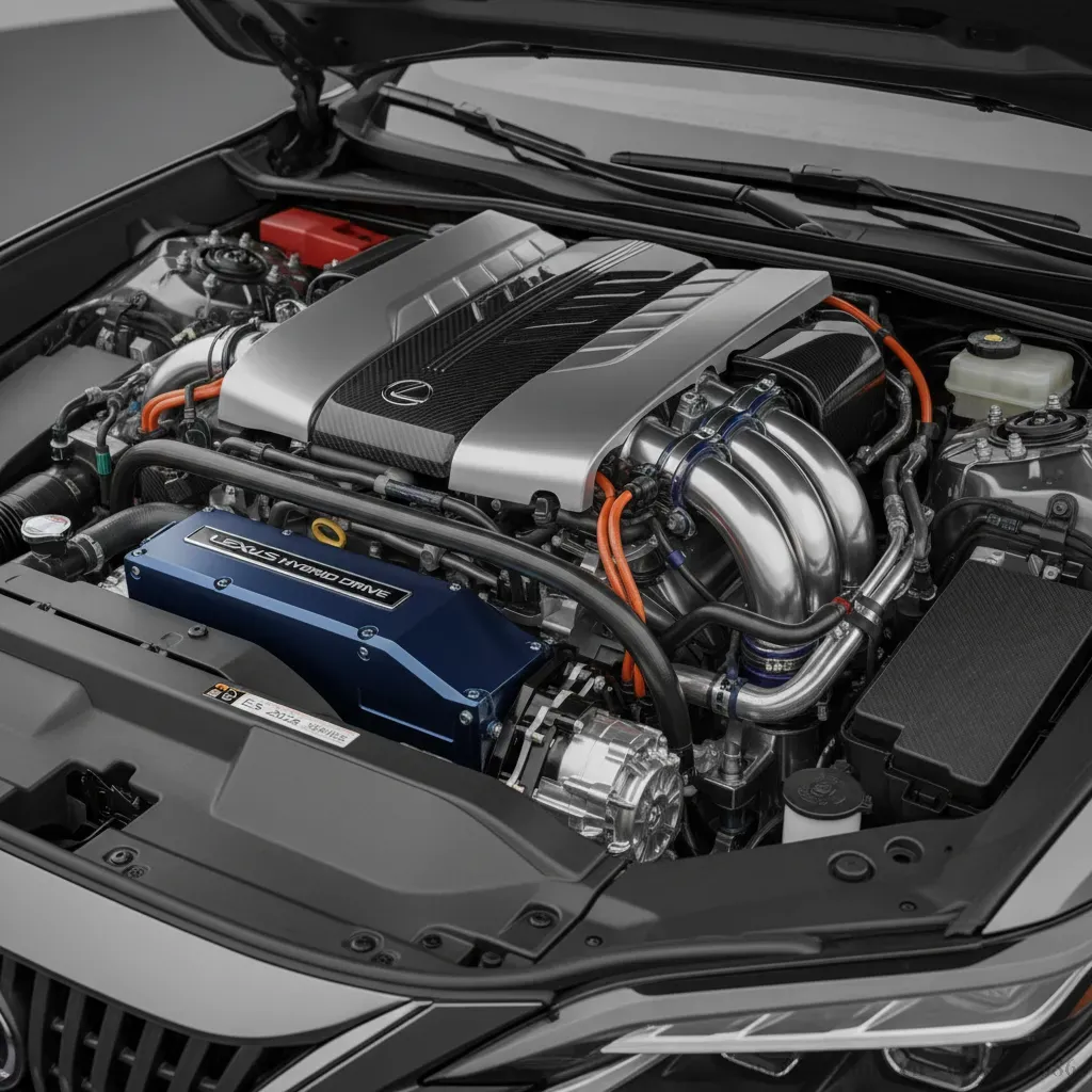 Hệ truyền động hybrid ti&ecirc;n tiến v&agrave; mạnh mẽ tr&ecirc;n Lexus ES All New 2026