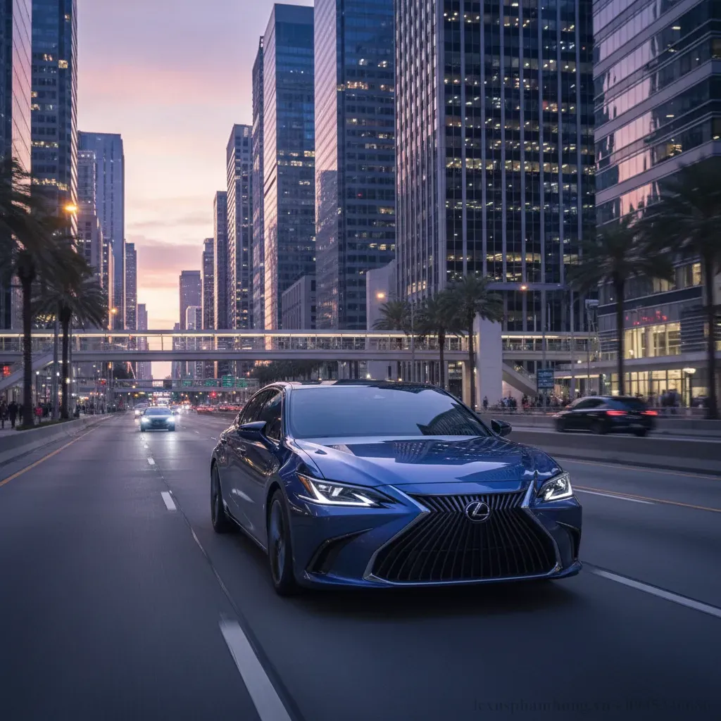 Lexus ES 2026  H&ograve;a m&igrave;nh v&agrave;o nhịp sống đ&ocirc; thị