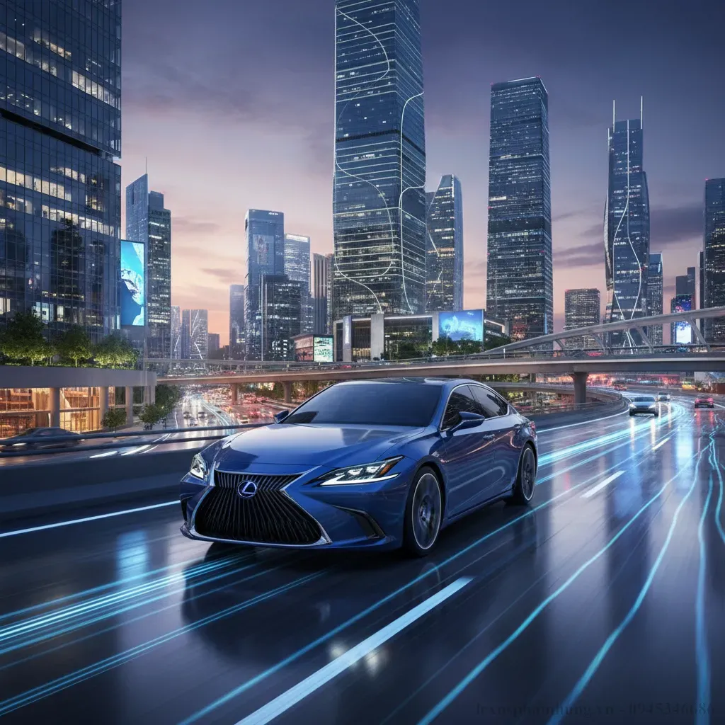 Lexus ES 2026 hứa hẹn mang đến trải nghiệm lái vượt trội trên các cung đường đô thị