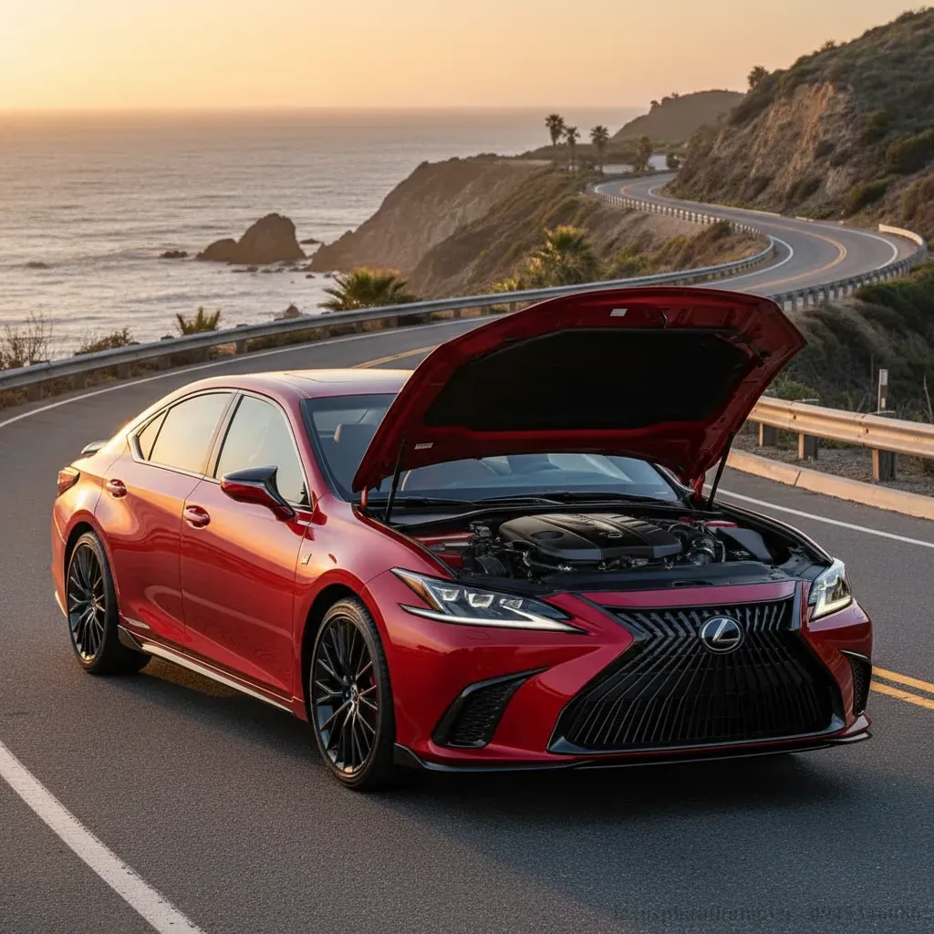 Động cơ 25L mạnh mẽ v&agrave; tinh chỉnh tr&ecirc;n Lexus ES 250 F Sport 2026