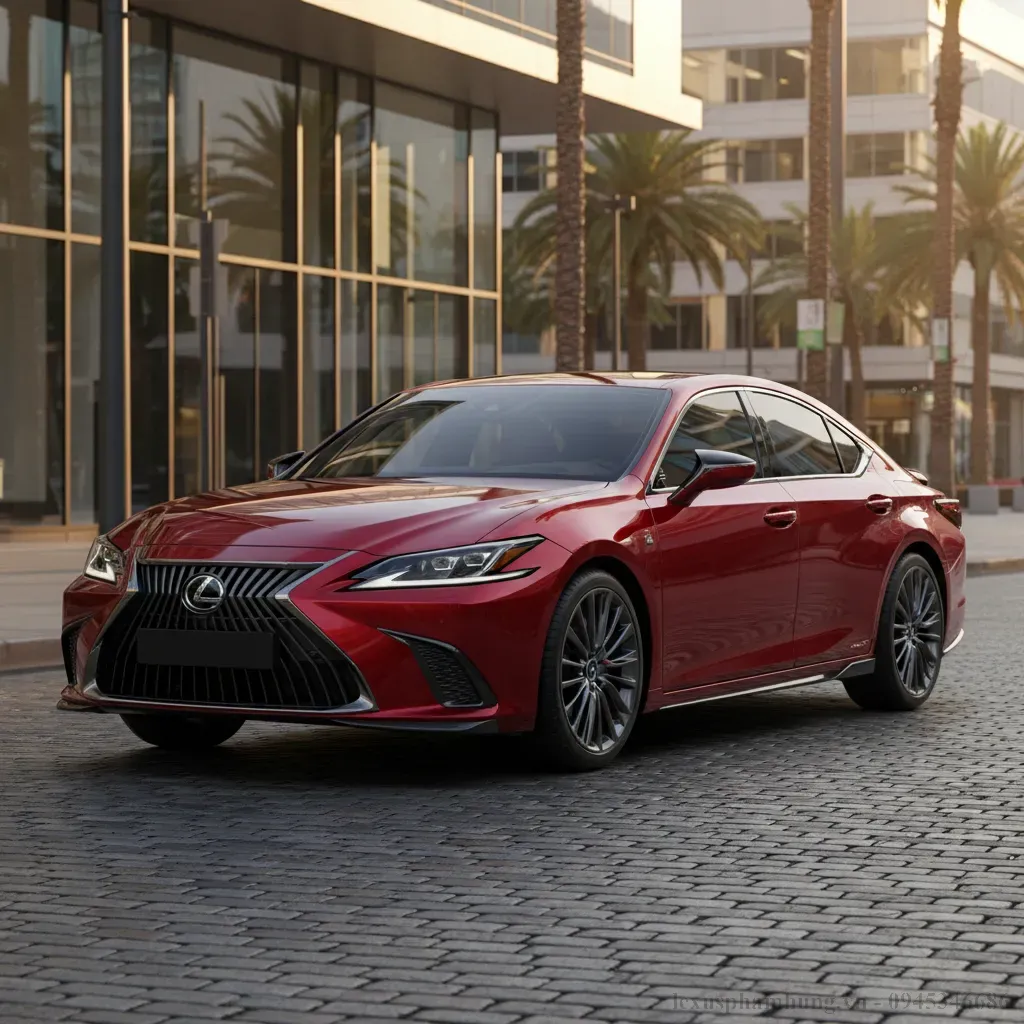 Lexus ES 250 F Sport 2026 với thiết kế ngoại thất đầy ấn tượng kết hợp sự sang trọng v&agrave; tinh thần thể thao
