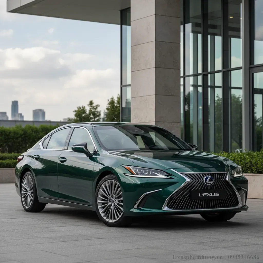 Lexus ES 300h 2026 với thiết kế ngoại thất tinh xảo v&agrave; hiện đại
