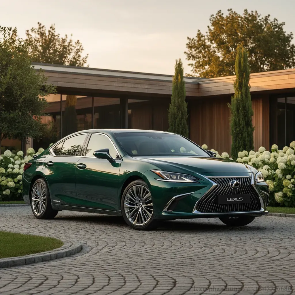Lexus ES 300h 2026 với thiết kế ngoại thất tinh tế và hiện đại