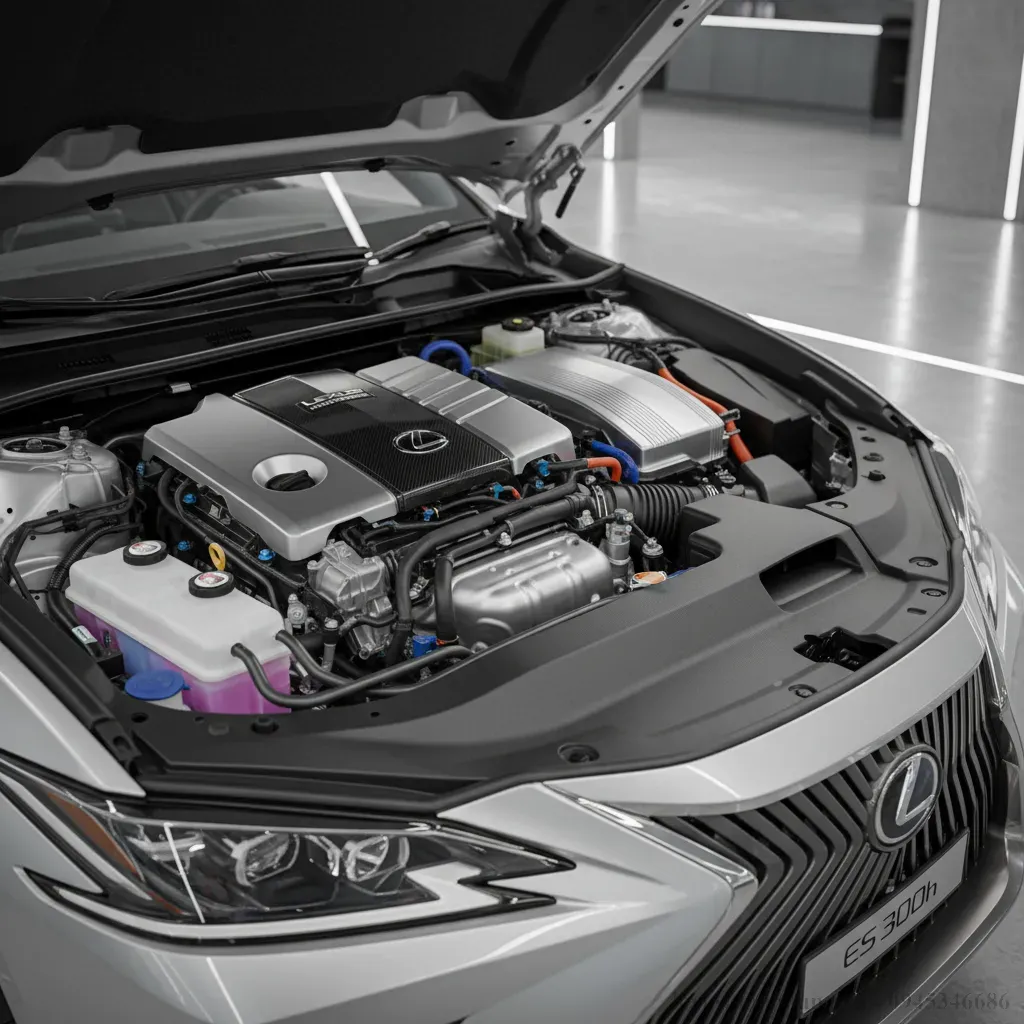 Hệ truyền động Hybrid tiên tiến của Lexus ES 300h 2026