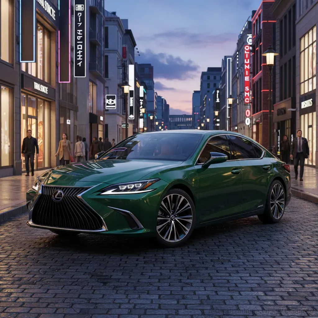 Lexus ES 300h 2026 với thiết kế ngoại thất tinh tế và hiện đại sẵn sàng chinh phục mọi hành trình