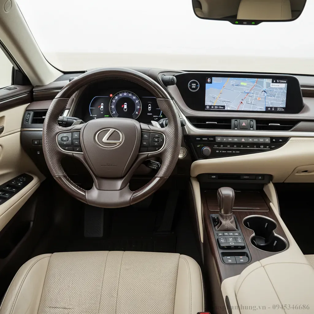 Nội thất Lexus ES 2026 với thiết kế hiện đại v&agrave; vật liệu cao cấp