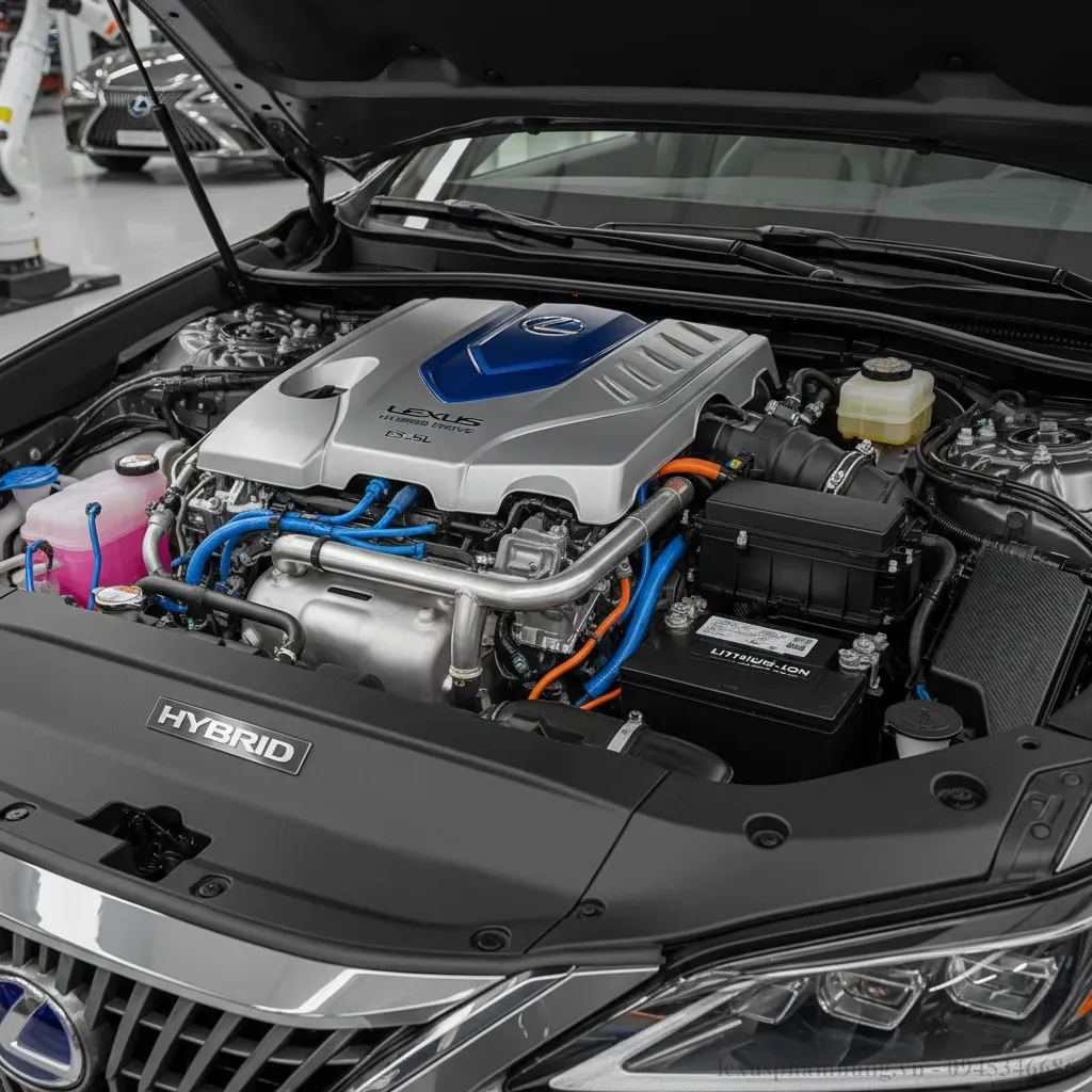 Công nghệ hybrid tiên tiến mang lại hiệu suất và tiết kiệm nhiên liệu vượt trội cho Lexus ES 2026