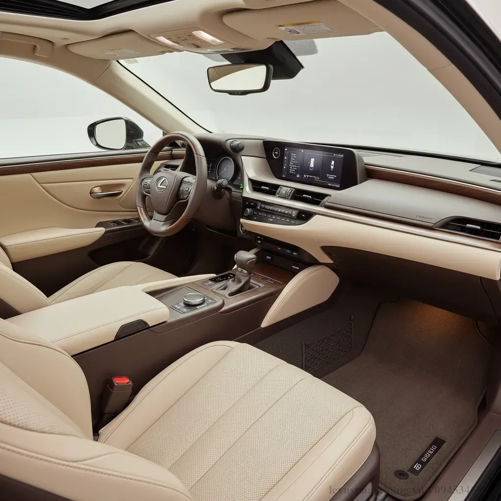 Khoang l&aacute;i Lexus ES 2026 với thiết kế lấy người l&aacute;i l&agrave;m trung t&acirc;m