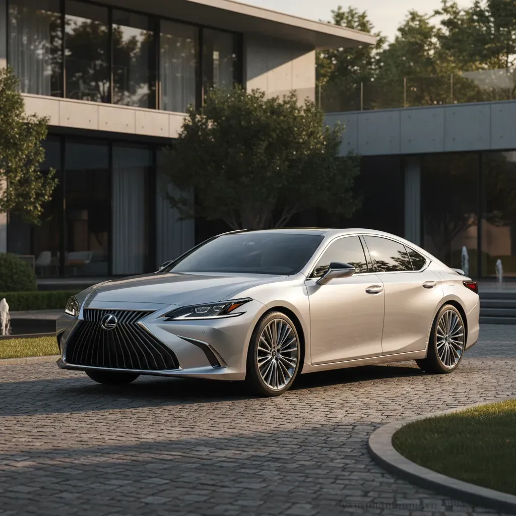 Lexus ES 2026 với thiết kế ngoại thất hiện đại và sang trọng