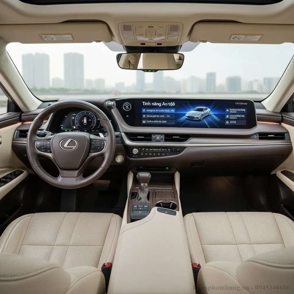 Hệ thống Lexus Safety System thế hệ mới tr&ecirc;n ES 2026
