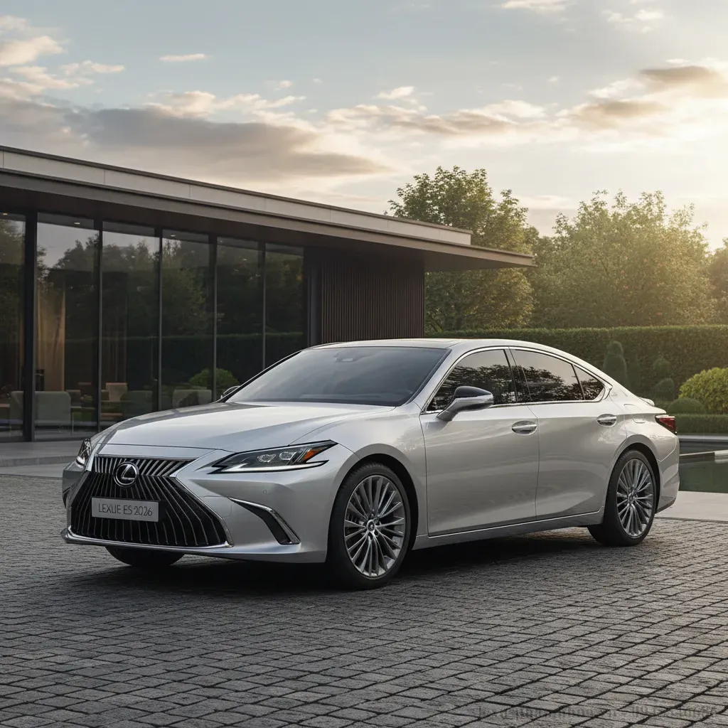 Lexus ES 2026 dự kiến sẽ tiếp tục giữ vững ngôn ngữ thiết kế sang trọng và hiện đại