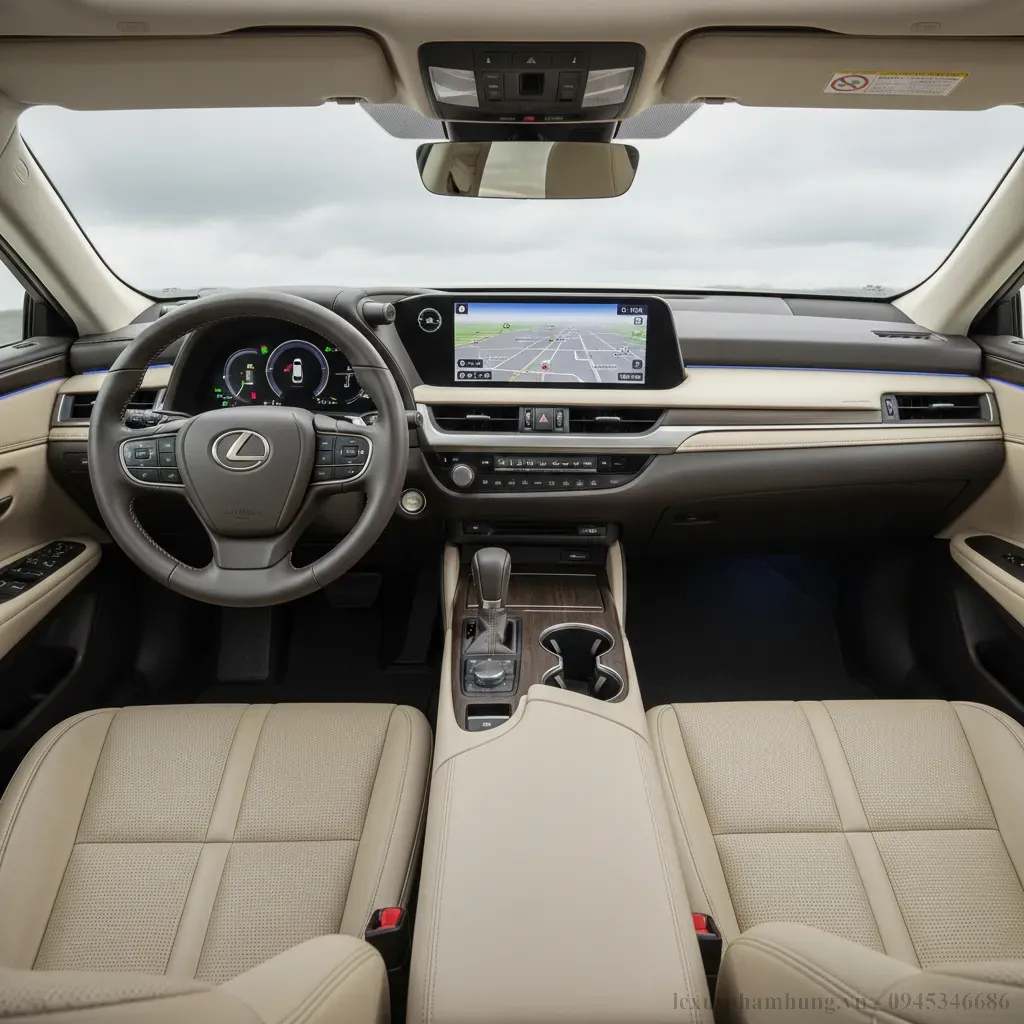 C&ocirc;ng nghệ hỗ trợ l&aacute;i ti&ecirc;n tiến t&iacute;ch hợp ho&agrave;n hảo trong khoang l&aacute;i Lexus ES 2026