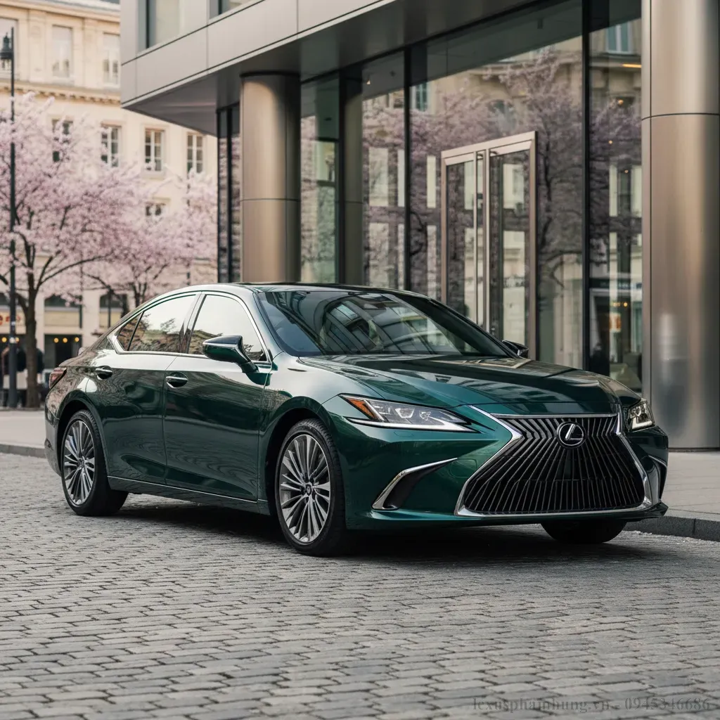 Ngoại thất tinh tế v&agrave; đầy cuốn h&uacute;t của Lexus ES 2026
