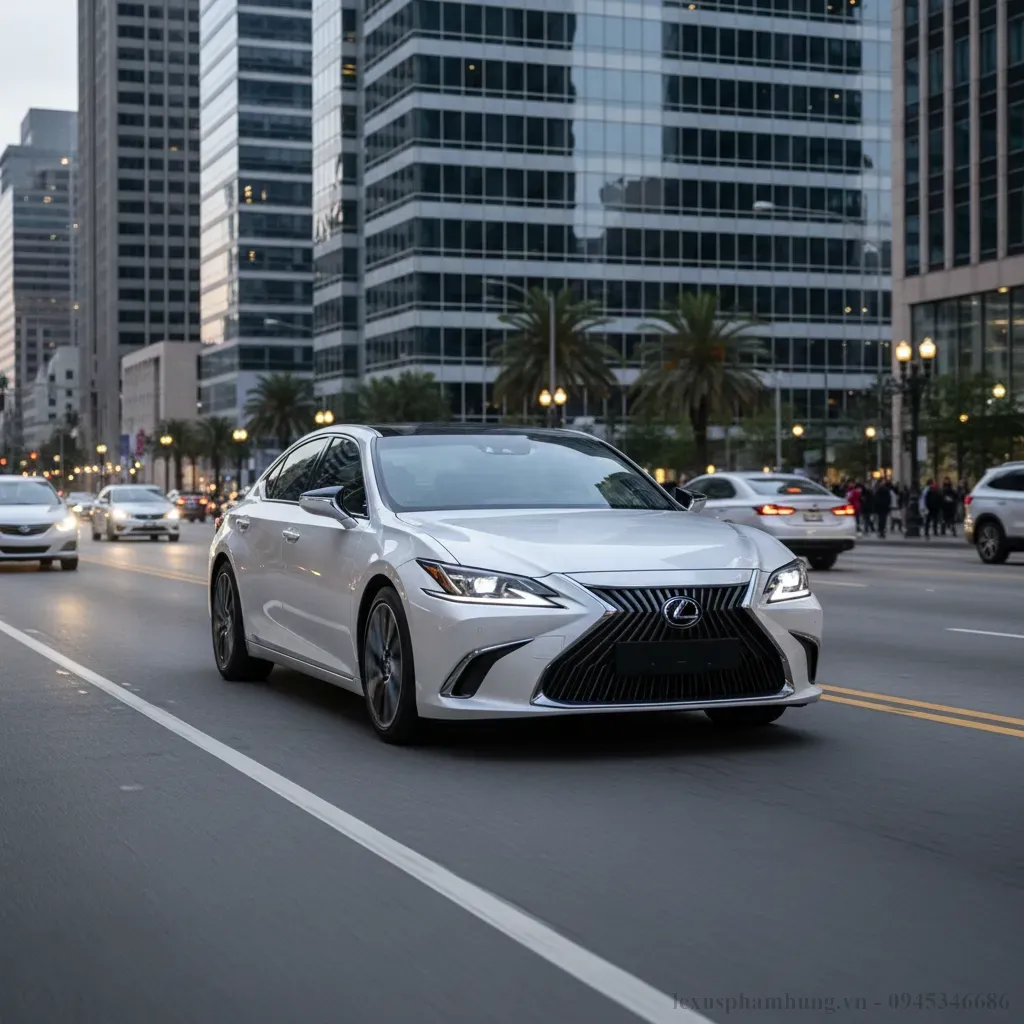 Lexus ES 2026 với thiết kế sang trọng v&agrave; m&agrave;u sắc tinh tế thu h&uacute;t mọi &aacute;nh nh&igrave;n