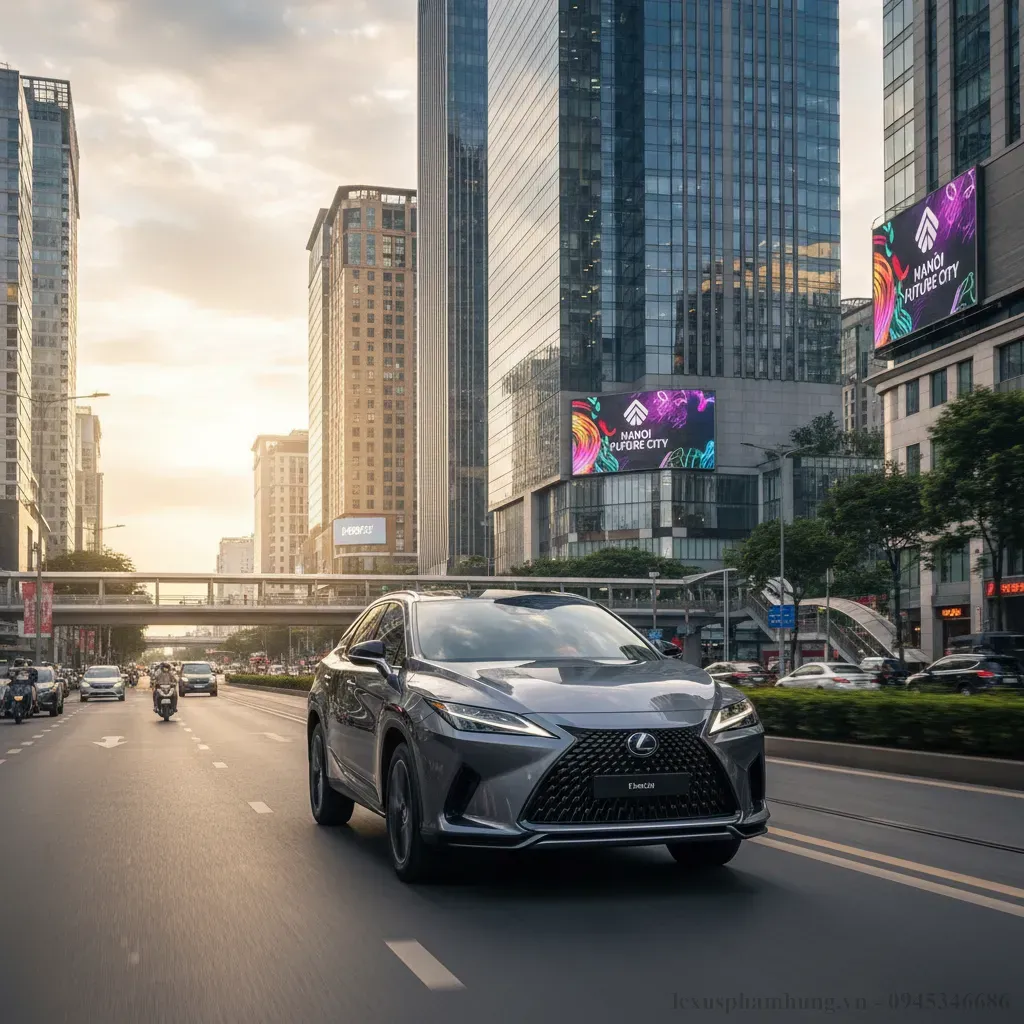 Lexus RX350h Premium 2026 tự tin lướt trên mọi nẻo đường khẳng định đẳng cấp