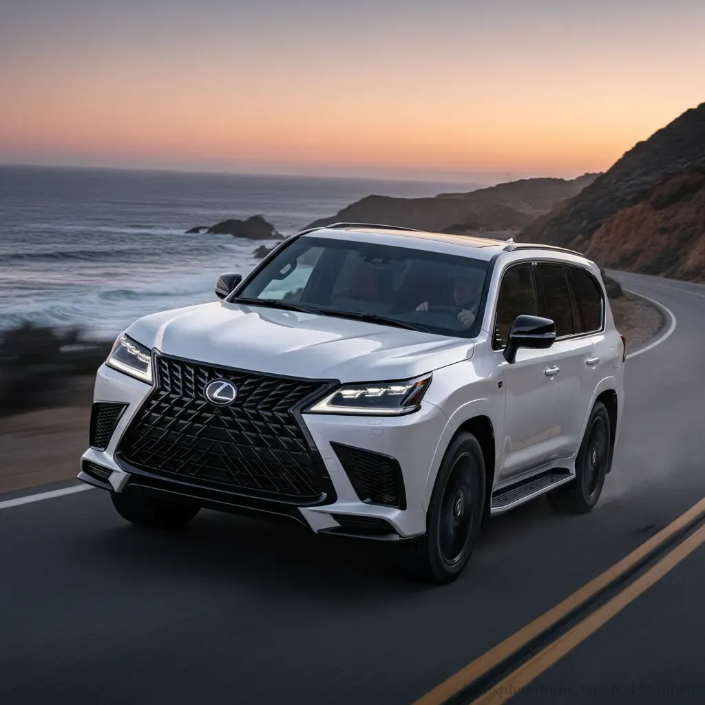 Lexus LX600 F SPORT 2026 mang đến trải nghiệm l&aacute;i phấn kh&iacute;ch thể thao với hệ thống treo được tinh chỉnh