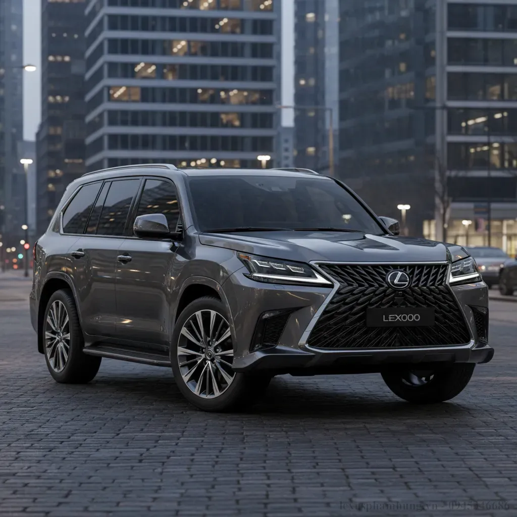 Lexus LX600 Urban với thiết kế thanh lịch ph&ugrave; hợp với m&ocirc;i trường đ&ocirc; thị v&agrave; nhu cầu gia đ&igrave;nh