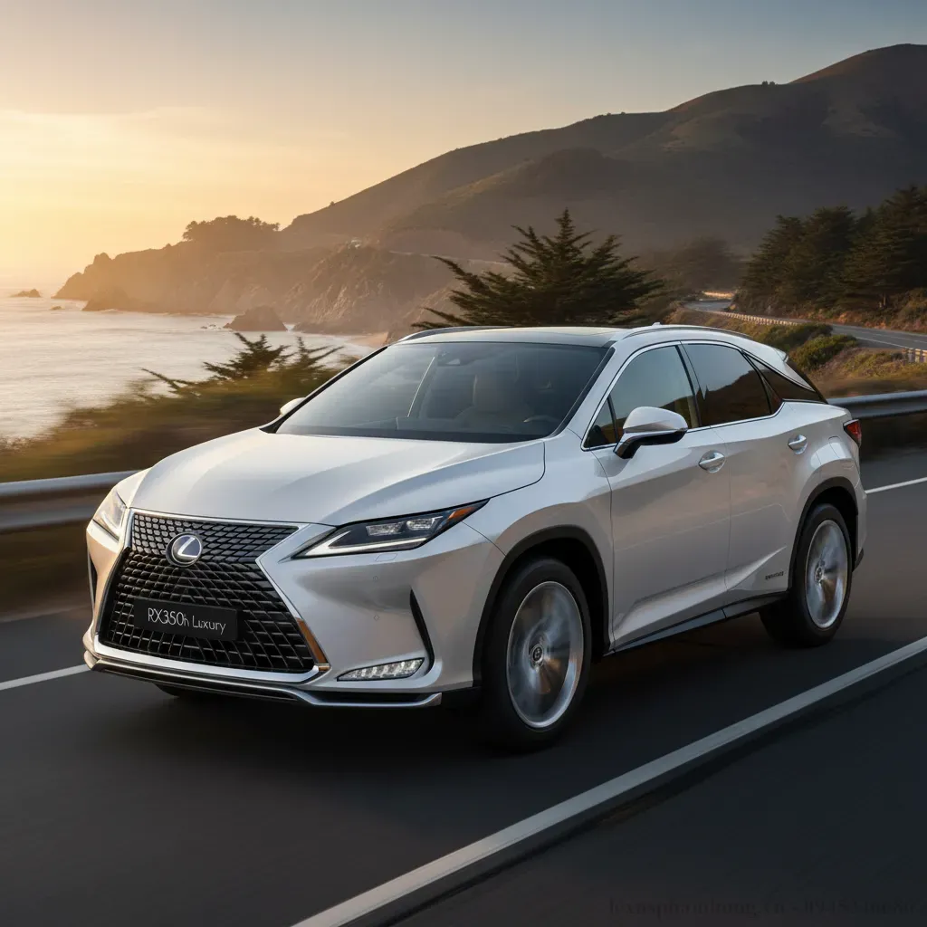 Trái tim mạnh mẽ và hiệu quả của Lexus RX350h Luxury 2026