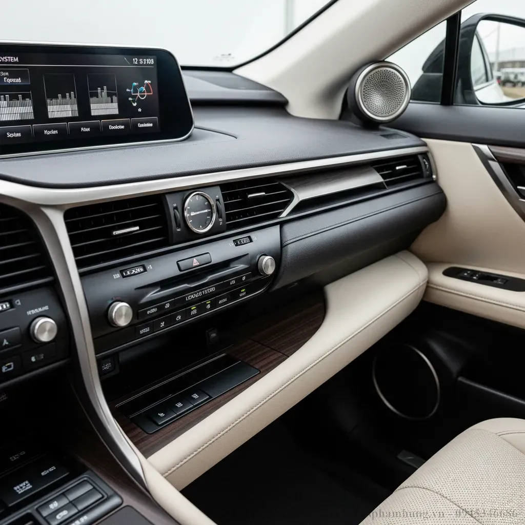 Hệ thống 12 loa ti&ecirc;u chuẩn của Lexus RX350 mang đến &acirc;m thanh c&acirc;n bằng v&agrave; r&otilde; n&eacute;t