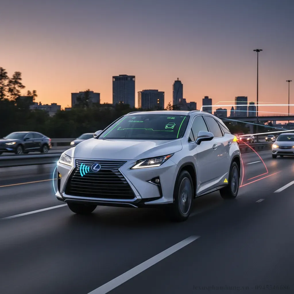 Lexus RX350  Nơi c&ocirc;ng nghệ an to&agrave;n gặp gỡ sự sang trọng