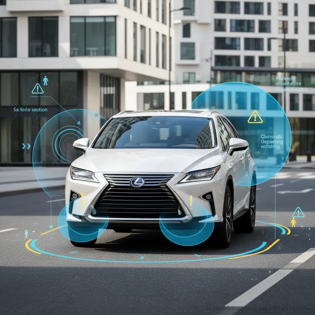 Hệ thống cảm biến th&ocirc;ng minh của Lexus Safety System 30